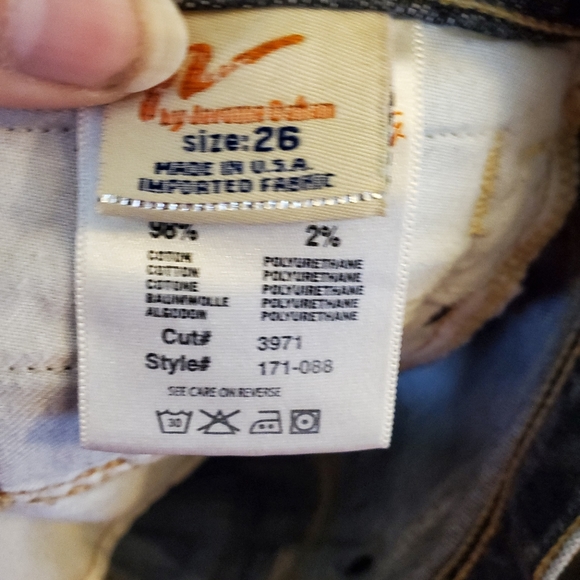 Citizens of Humanity Gray Exene Ankle Skinny Jeans Black Berlin 26 - Picture 3 of 5